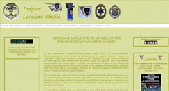 Desktop Screenshot of collection-insignes-napo39.fr